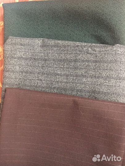 Отрезы ткани шерсть костюмная