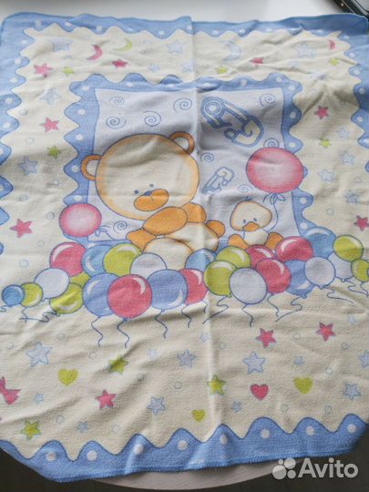 Одеяло байковое детское