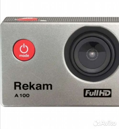 Экшн видеокамера Rekam A 100,серибристый,новая