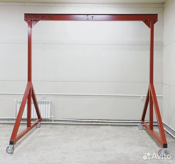 Мпу 1 т 3х3 м Мобильное перегрузочное устройство усиленной конструкции (кран козловой)