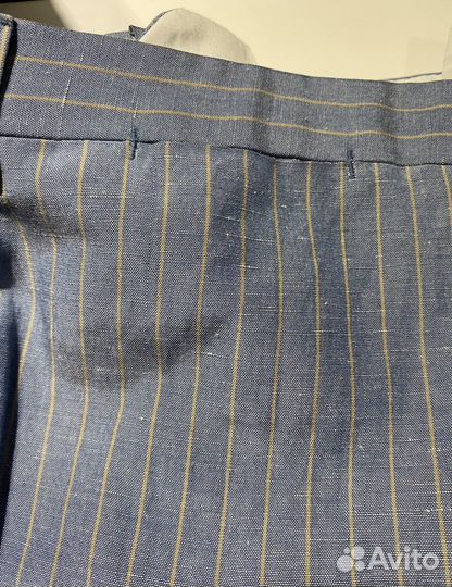 Brioni летние брюки лен р.62