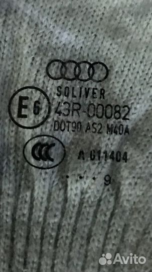 Боковое стекло Ауди А5