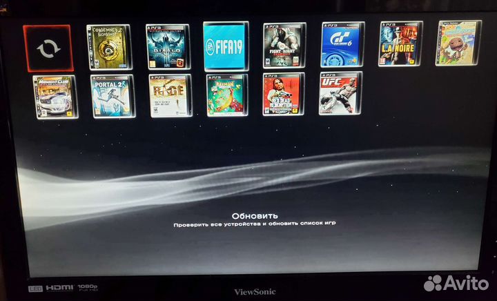 Sony Playstation 3 slim надежная прошитая с играми