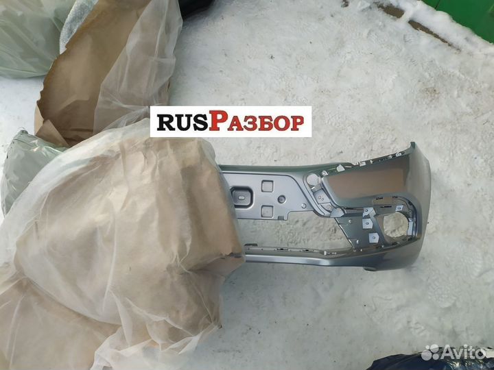 Бампер окрашенный цвет ваз 2190 Гранта FL Рислинг