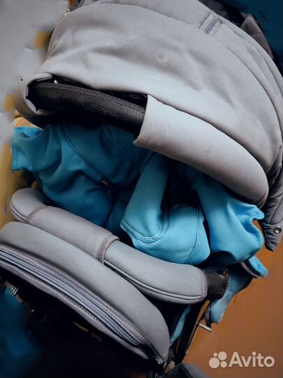 Коляска трансформер 2 в 1 Adamex Nitro