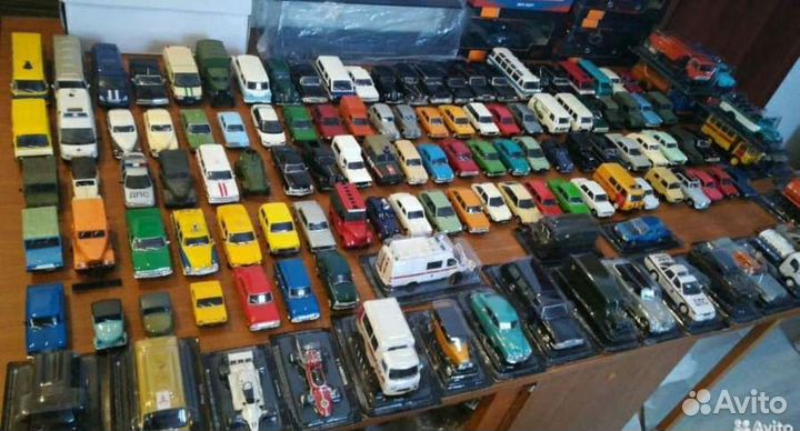 Коллекционные автомобили Легенды СССР 1;43