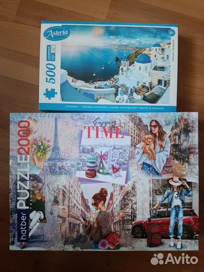 Пазлы 500 и 2000