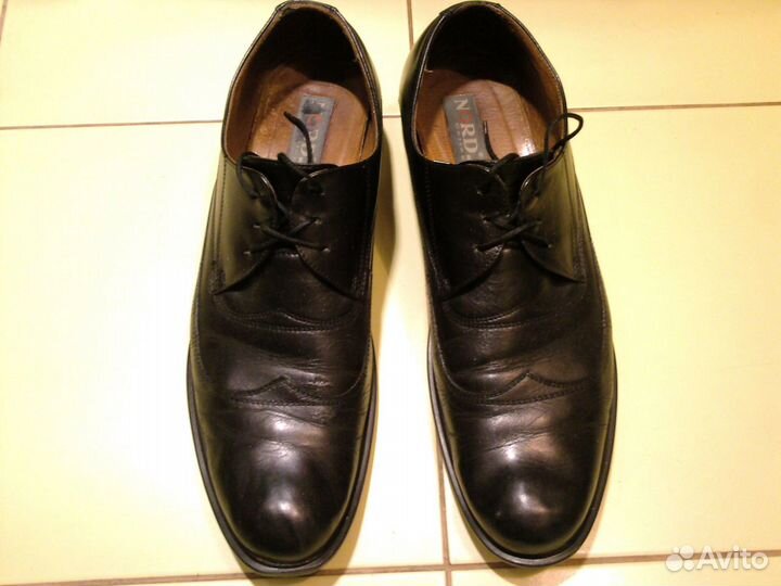 Мужские ботинки для пенсионеров на дождь и слякоть