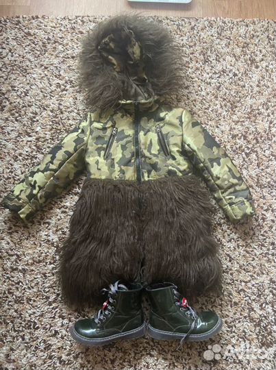 Пальто для девочки 146-152