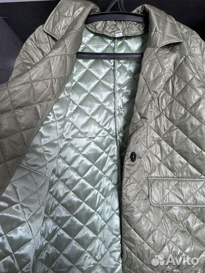Стеганое пальто