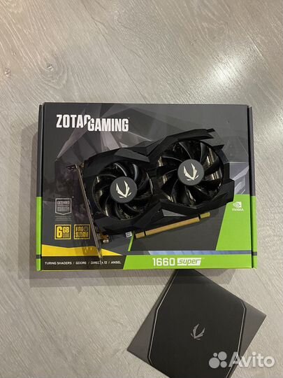 Видеокарта Zotac Geforce GTX 1660 Super