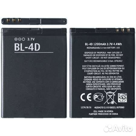 BL-4D Аккумулятор