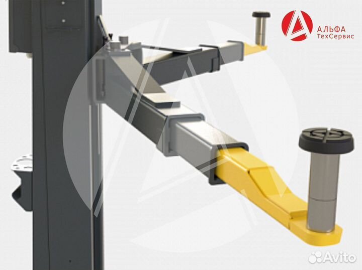 Подъемник для автосервиса 2-х стоечный пга-5000-нс