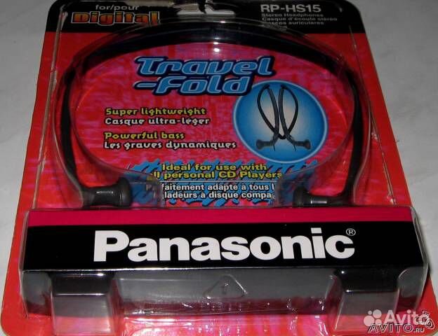 Наушники Panasonic Rp-Hs15 дорожные