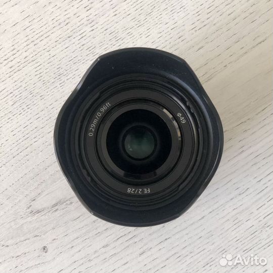 Обьектив Sony FE 28мм/F2 (SEL28F20)