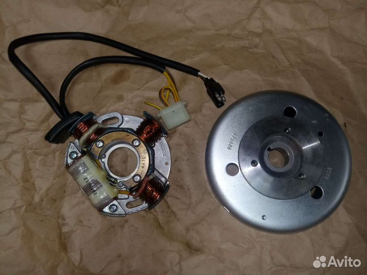 Polaris widetrak lx ротор + генератор