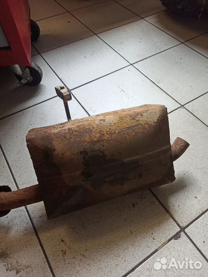 Глушитель в сборе Русская механика 500 tgb