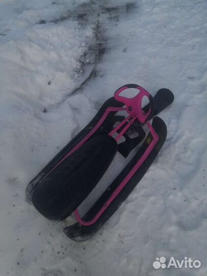 Снегокат, санки с рулём Stiga Snowracer