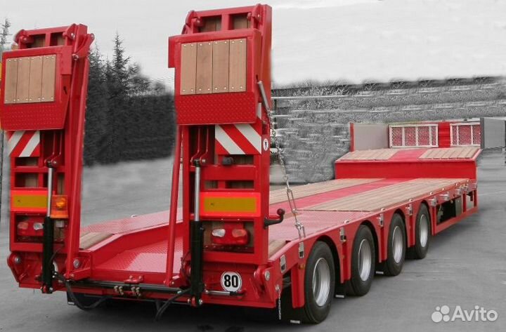 Полуприцеп трал (тяжеловоз) Kassbohrer LB4E, 2023