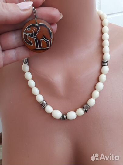 Бусы и серьги Одним лотом