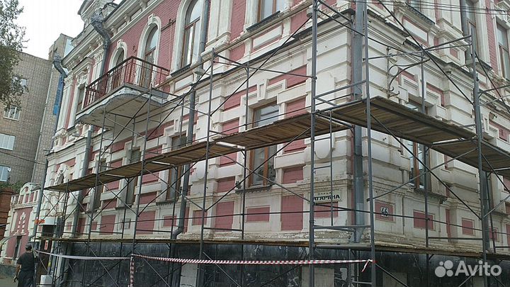 Аренда строительных лесов. Вышки тура