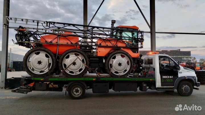 Услуги эвакуатора для спецтехники. Подача за 20мин