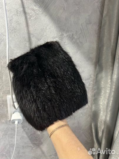 Шапка норковая женская