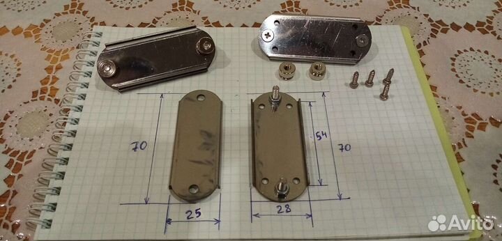 Крепление для Левого и Правых ремней на гармонь