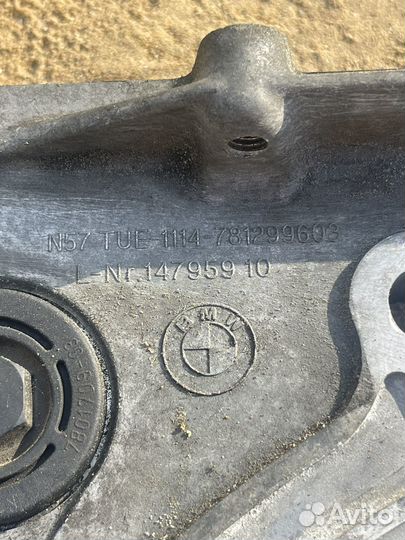 Крышка коленвала задняя bmw x5 f15