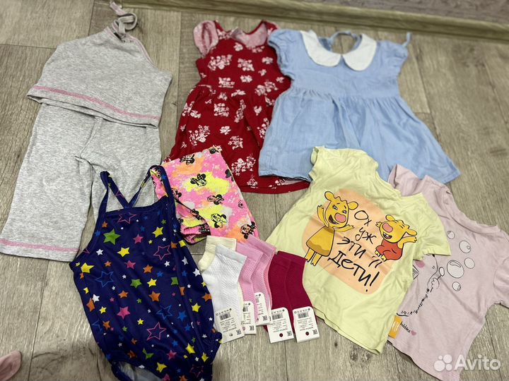 Девочке пакетом 80-92