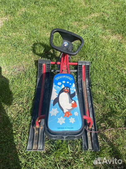 Детский велосипед с родительской ручкой