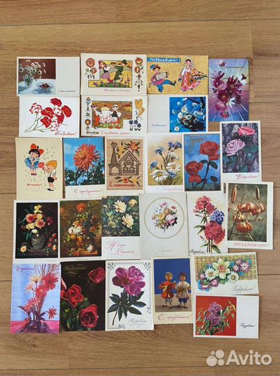 Открытки СССР. 8 Марта, 1Мая,Октябрь,и др