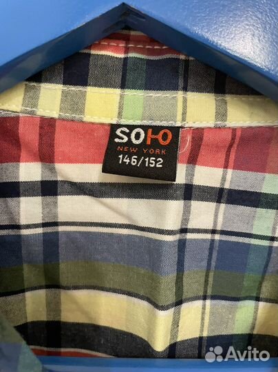 Рубашка фирменная для мальчика