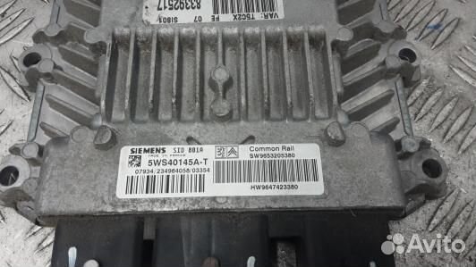 Блок управления двс peugeot 307 (KBE06PC01)