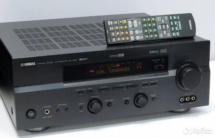 Yamaha RX-V550 Dolby Digital DTS 6.1 AV Receiver