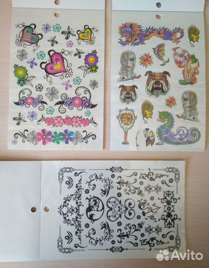 Набор переводных рисунков