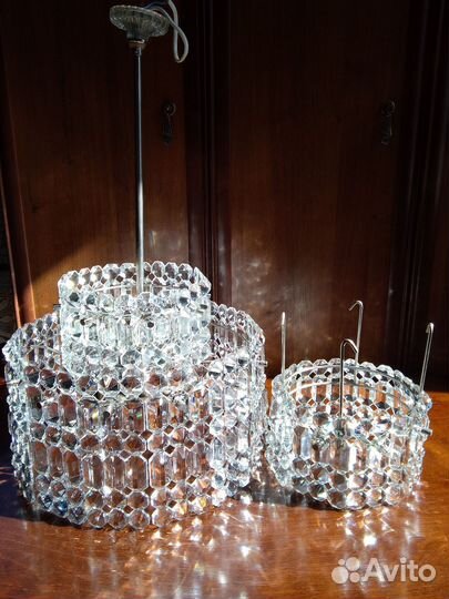 Люстры хрусталь СССР 