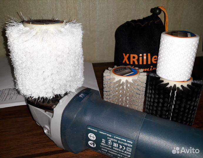 Набор щеток Кузмин и роллер-накатка для беговых лы