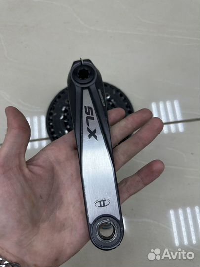 Шатуны система Shimano SLX Япония 665