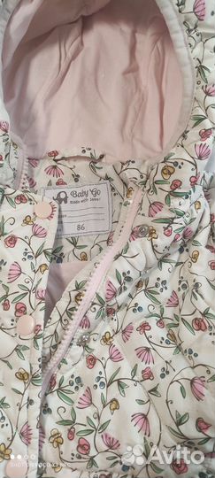 Куртка и комбинезон для девочки 80-86