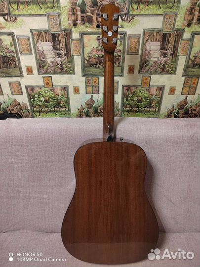 Акустическая гитара fender cd 60s