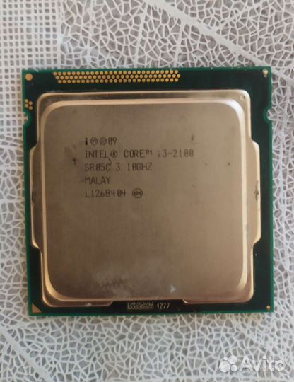 Процессор Intel Core i3 2100