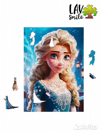 Деревянные пазлы