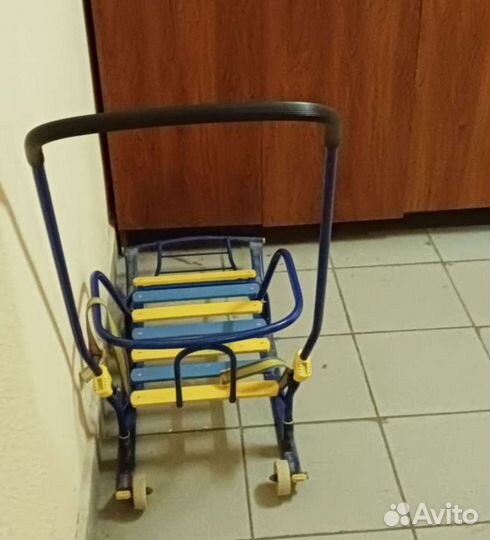 Санки с колесиками