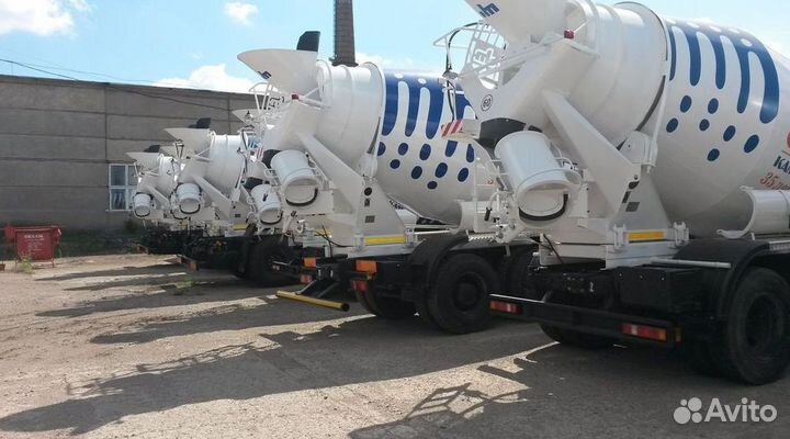 Установка миксера 6, 7 кубов