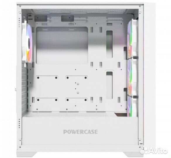 Корпус для пк powercase белый