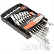 Набор ключей комбинированных, 8-19мм, 8шт, трещето