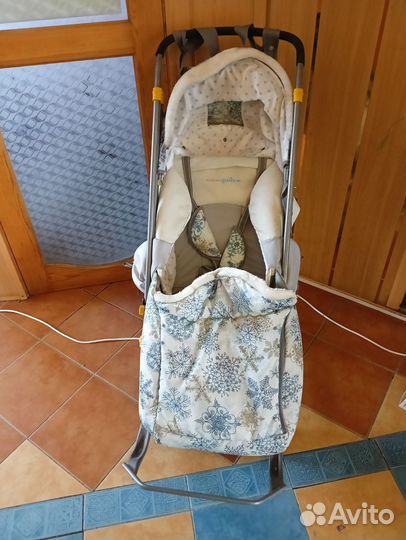 Детские санки коляска