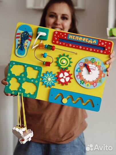 Развивающие деревянные игрушки