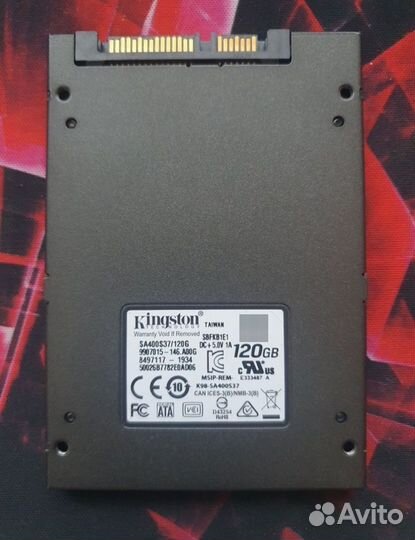 Ssd 120gb kingston